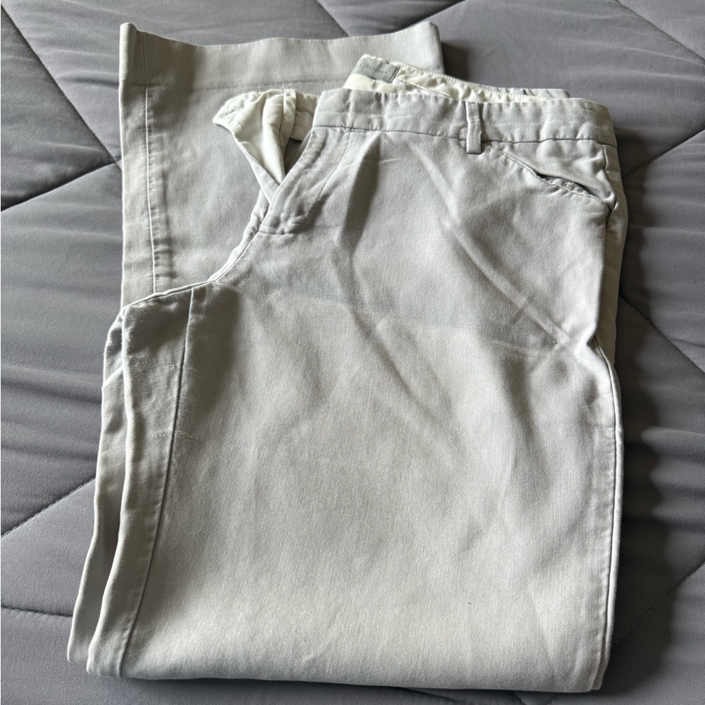 GAP White Chinos Relaxed Fit Cotton